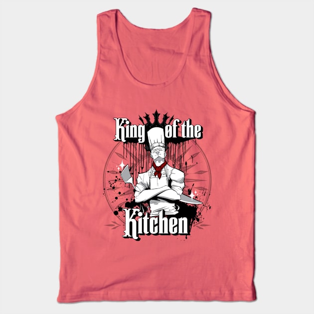 King of the Kitchen Tank Top by Epic Splash Graphics